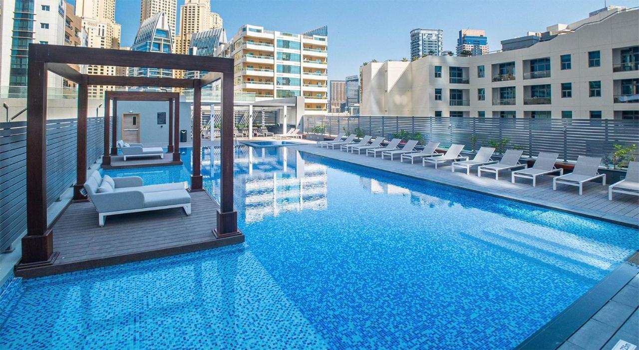 Marina - Sauna, Gym And Jacuzzi In The Building Apartment Dubai Exterior foto